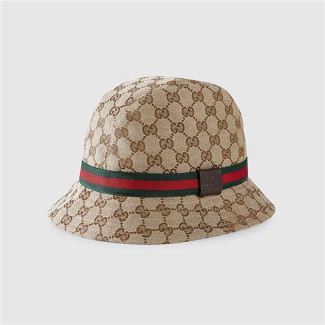 gucci gg canvas fedora|Gucci GG canvas fedora.